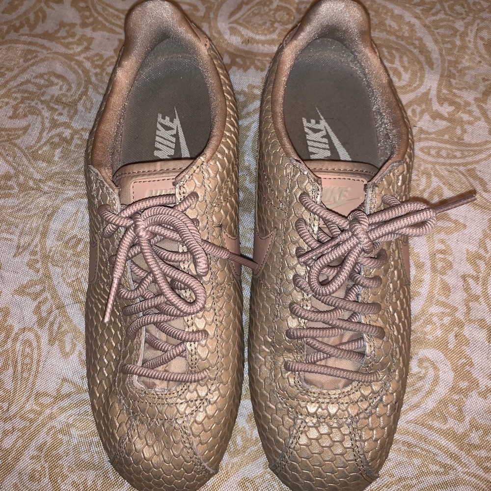 Pink nike Cortez